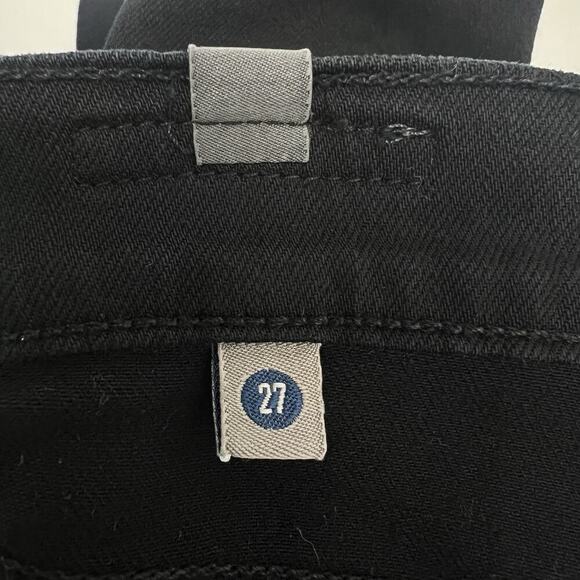 Citizens of Humanity by Jerome Dahan Straight Leg Jeans Long Med Rise Black 27 - Picture 7 of 9